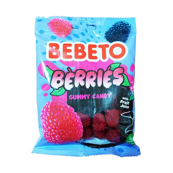 پاستیل ببتو اورجینال BEBETO در پنج طعم مختلف پاستیل ببتو تمشک پاستیل ببتو ماری شکری پاستیل ببتو رینگ شکری پاستیل ببتو ماری پاستیل ببتو دریایی میوه ای
